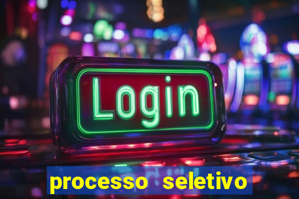 processo seletivo cerejeiras 2024